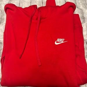 Red Nike Hoodie